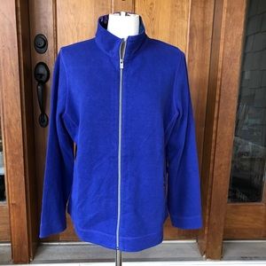 Tommy Bahama Purple Zip Up Sweater *Like New*